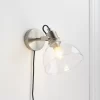 Acrobat Nickel Effect Plug-in Wall Light 1 Acrobat Nickel Effect Plug-in Wall Light -Professional Electrical Lighting Store acrobat nickel effect plug in wall light5014838989586 01i bq