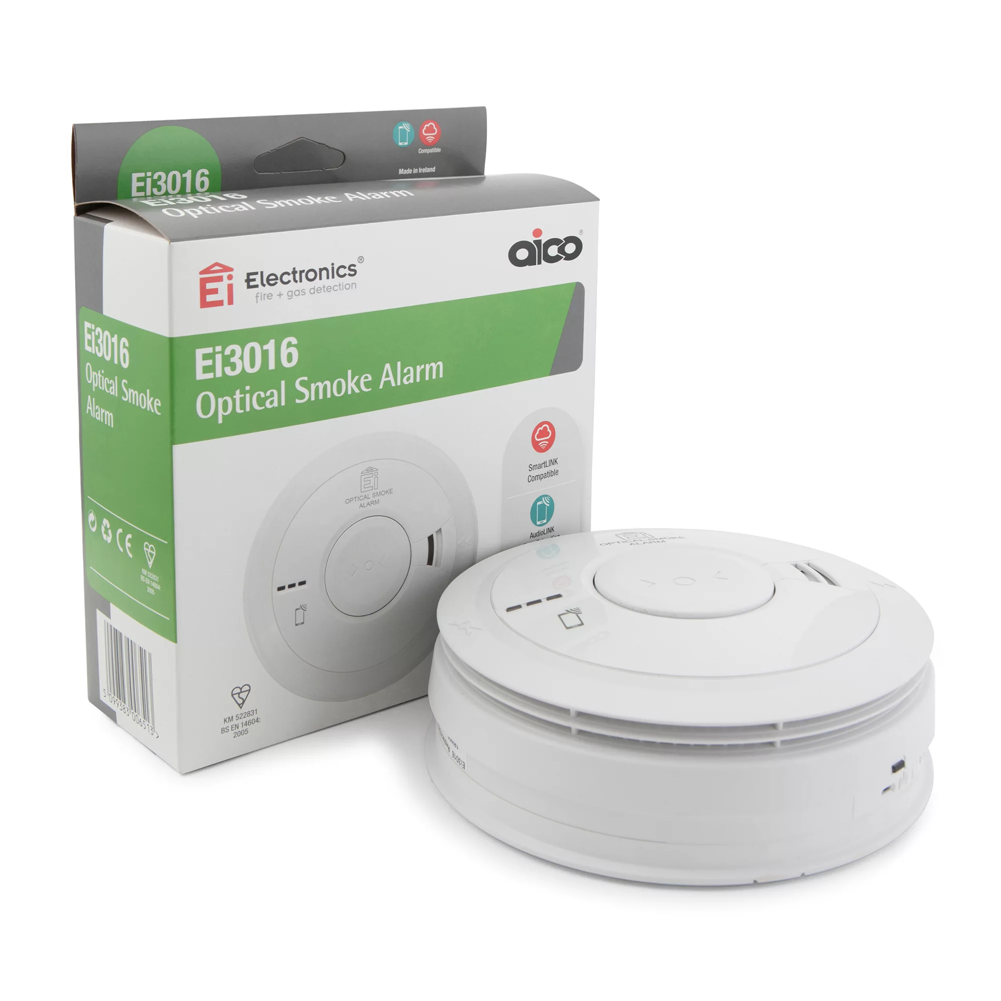 Aico 3000 Series Ei3016 Optical Smoke Alarm With 10-year Lifetime Battery 6 Aico 3000 Series Ei3016 Optical Smoke Alarm With 10-year Lifetime Battery - Image 4