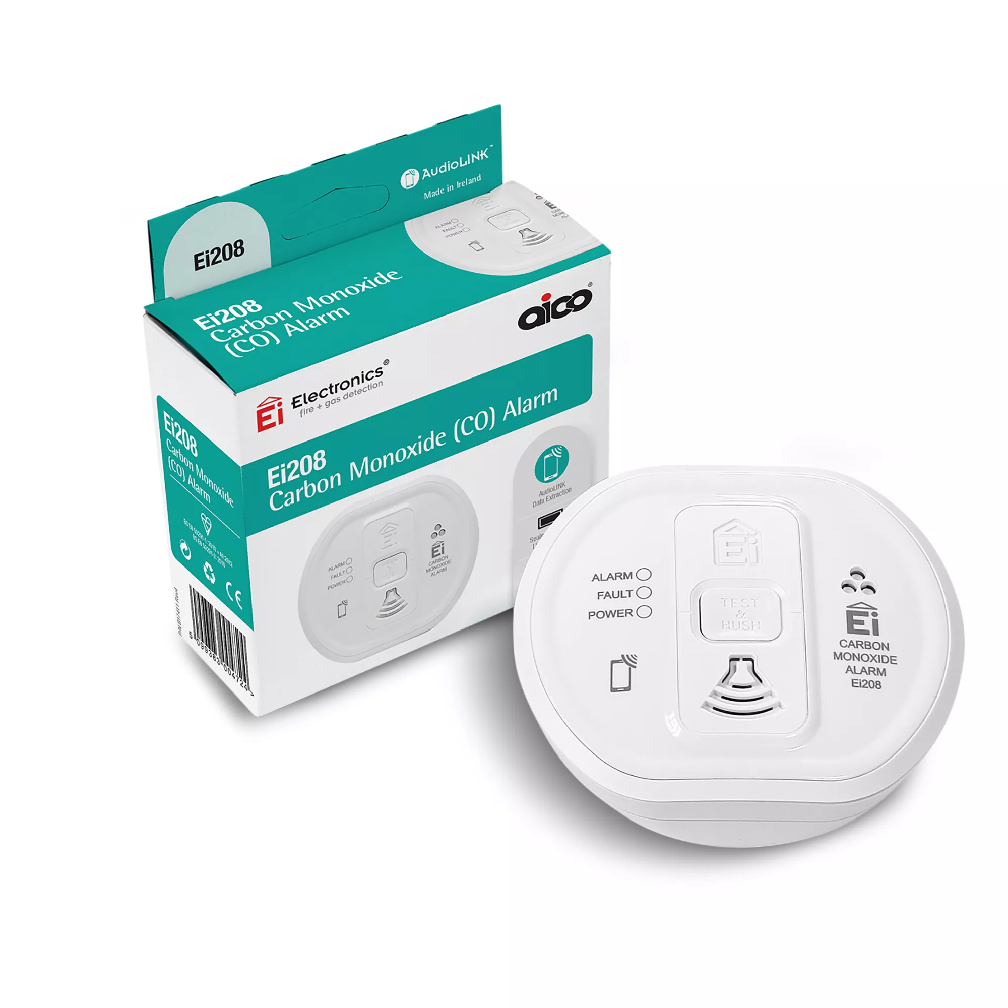 Aico Ei208 Standalone Carbon Monoxide Alarm With 10-year Sealed Battery 6 Aico Ei208 Standalone Carbon Monoxide Alarm With 10-year Sealed Battery - Image 4