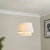 Ambra White Pendant Ceiling Light, (Dia)350mm 2 Ambra White Pendant Ceiling Light, (Dia)350mm -Professional Electrical Lighting Store ambra white pendant ceiling light dia 350mm5014838972168 01i bq