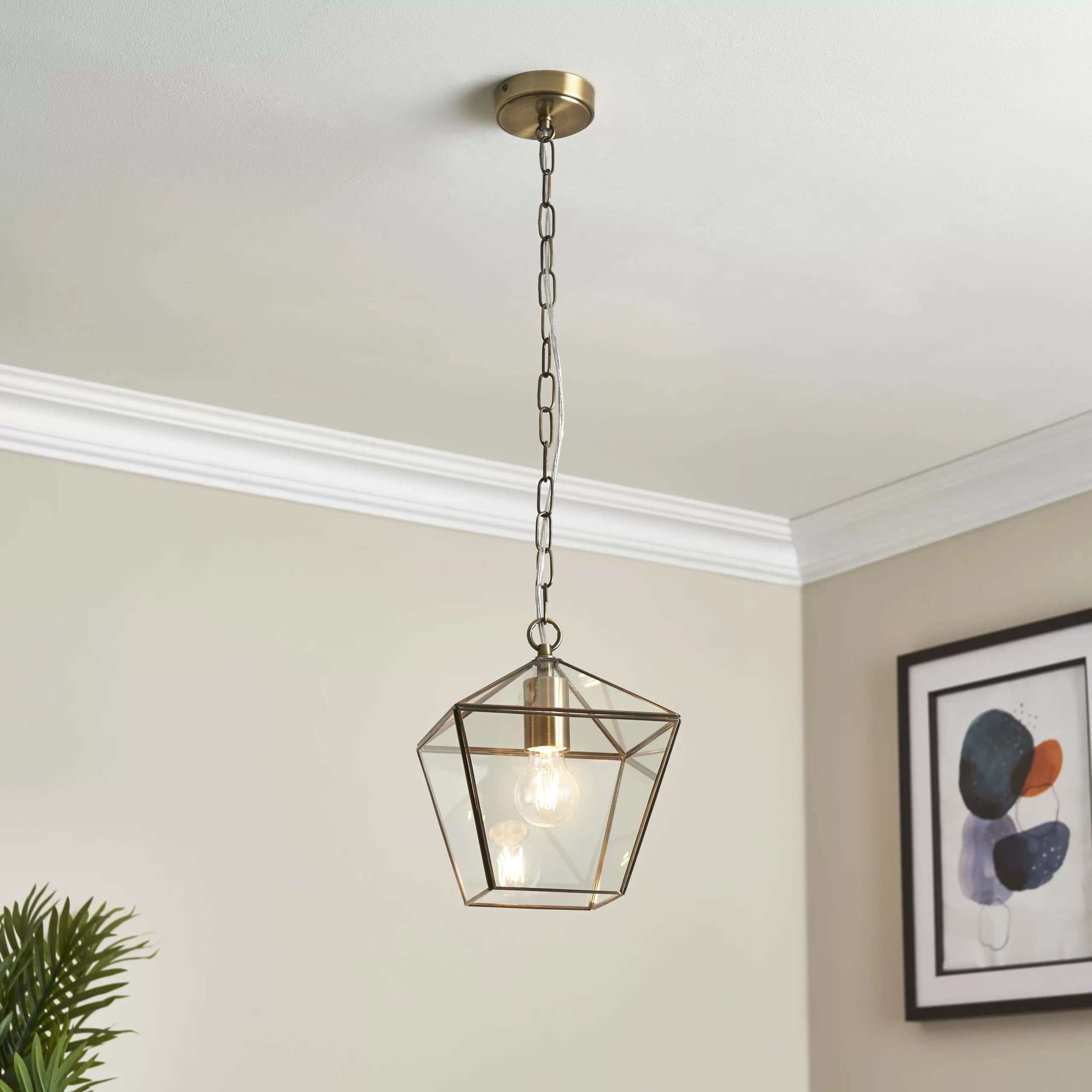 Amsterdam Pendant Ceiling Light, (Dia)210mm