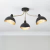 Anara Steel Black 3 Lamp Ceiling Light 2 Anara Steel Black 3 Lamp Ceiling Light -Professional Electrical Lighting Store anara steel black 3 lamp ceiling light5014838989654 01i bq
