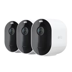 Arlo Pro 3 White Smart Battery-powered IP Camera, Pack Of 3