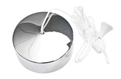 B&Q 1 Way Chrome Effect Pull Cord Switch