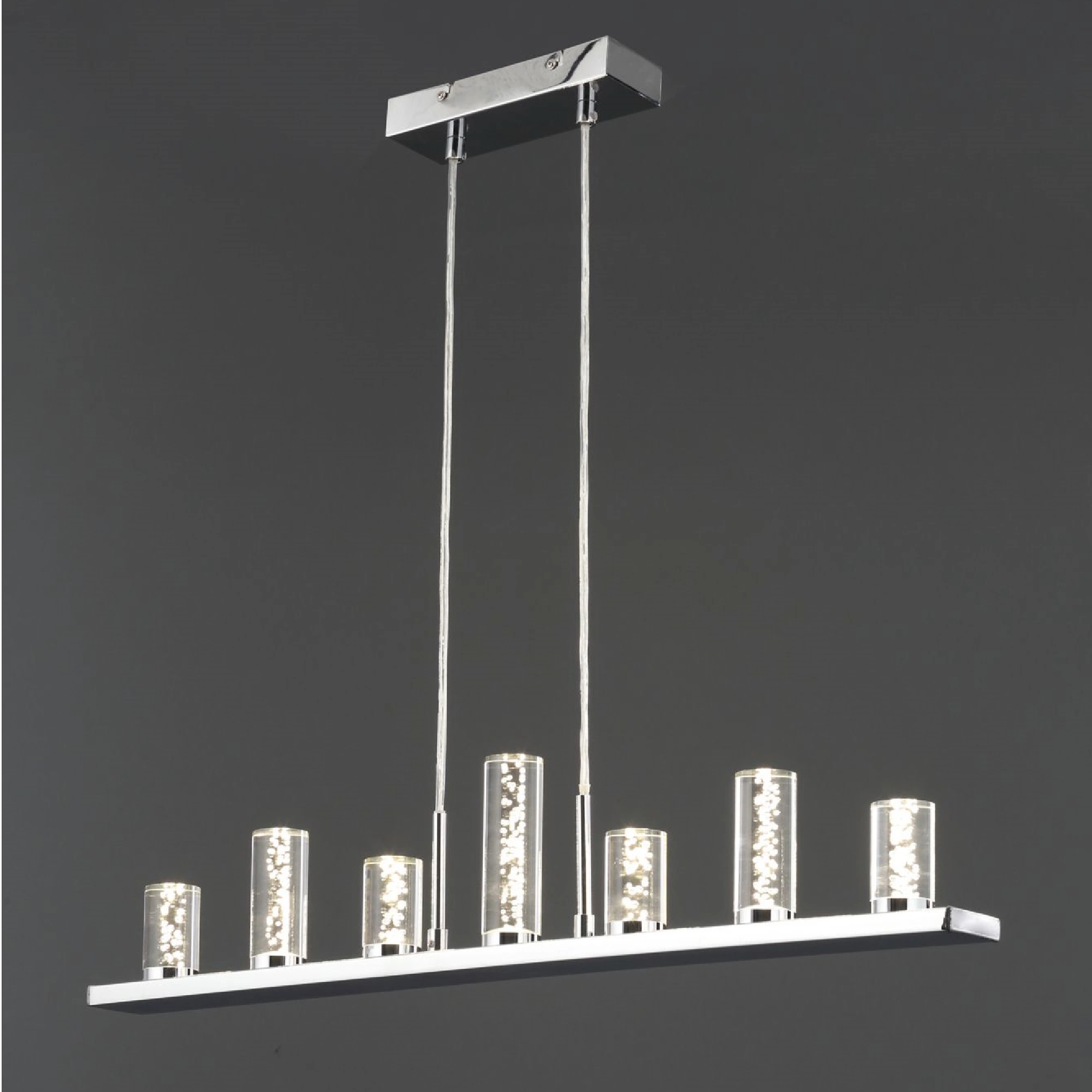 Barton Flush Chrome Effect Ceiling Light 3 Barton Flush Chrome Effect Ceiling Light