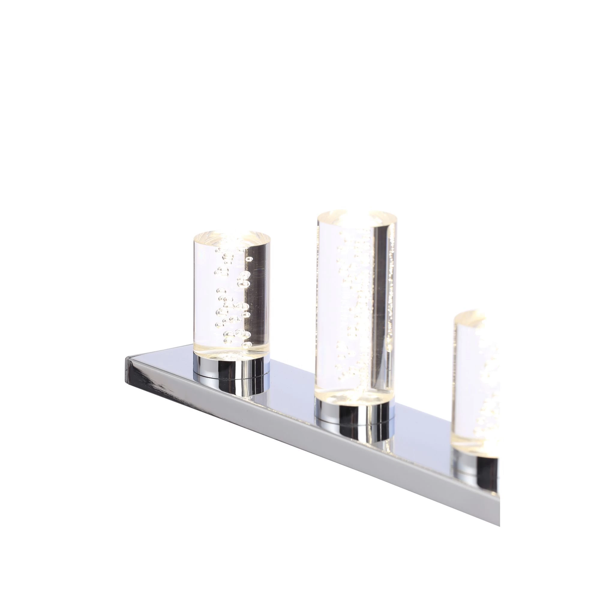 Barton Flush Chrome Effect Ceiling Light 9 Barton Flush Chrome Effect Ceiling Light - Image 7