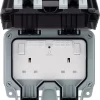 BG 13A Grey 2 Gang Outdoor Weatherproof Switched Socket With Wifi Extender 2 BG 13A Grey 2 Gang Outdoor Weatherproof Switched Socket With Wifi Extender -Professional Electrical Lighting Store bg 13a grey 2 gang outdoor weatherproof switched socket with wifi extender5050765181105 02c bq