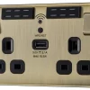 BG Antique Brass 13A Raised Slim Switched Double WiFi Extender Socket With USB 2 BG Antique Brass 13A Raised Slim Switched Double WiFi Extender Socket With USB -Professional Electrical Lighting Store bg antique brass 13a raised slim switched double wifi extender socket with usb5050765212946 01c bq
