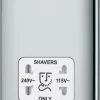 BG Chrome Double Screwed Shaver Socket 2 BG Chrome Double Screwed Shaver Socket -Professional Electrical Lighting Store bg chrome double screwed shaver socket5050765020275 01c
