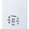BG White Double Screwed Shaver Socket 1 BG White Double Screwed Shaver Socket -Professional Electrical Lighting Store bg white double screwed shaver socket5021166101009 01c bq