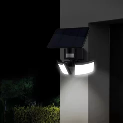 Black Solar-powered Cold White Integrated LED Floodlight 800lm 13 Black Solar-powered Cold White Integrated LED Floodlight 800lm -Professional Electrical Lighting Store black solar powered cold white integrated led floodlight 800lm5059340331270 01i