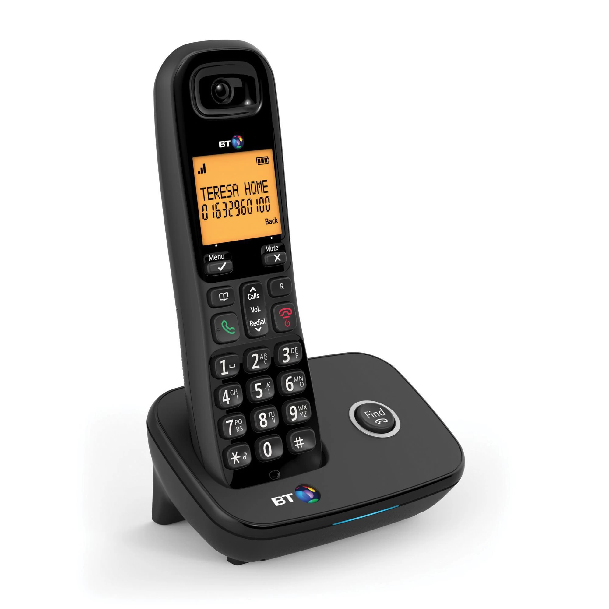 BT Everyday DECT Black Cordless Telephone With Nuisance Call Blocker 5 BT Everyday DECT Black Cordless Telephone With Nuisance Call Blocker - Image 3