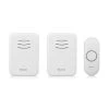 Byron 314 White Wireless Battery & Mains-powered Door Chime Kit DBY-22314BS-KF 2 Byron 314 White Wireless Battery & Mains-powered Door Chime Kit DBY-22314BS-KF -Professional Electrical Lighting Store byron 314 white wireless battery mains powered door chime kit dby 22314bs kf8712836977594 02c bq