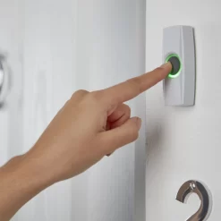 Byron White Wireless Battery-powered Door Chime Kit 12 Byron White Wireless Battery-powered Door Chime Kit -Professional Electrical Lighting Store byron white wireless battery powered door chime kit8711658432984 02i bq