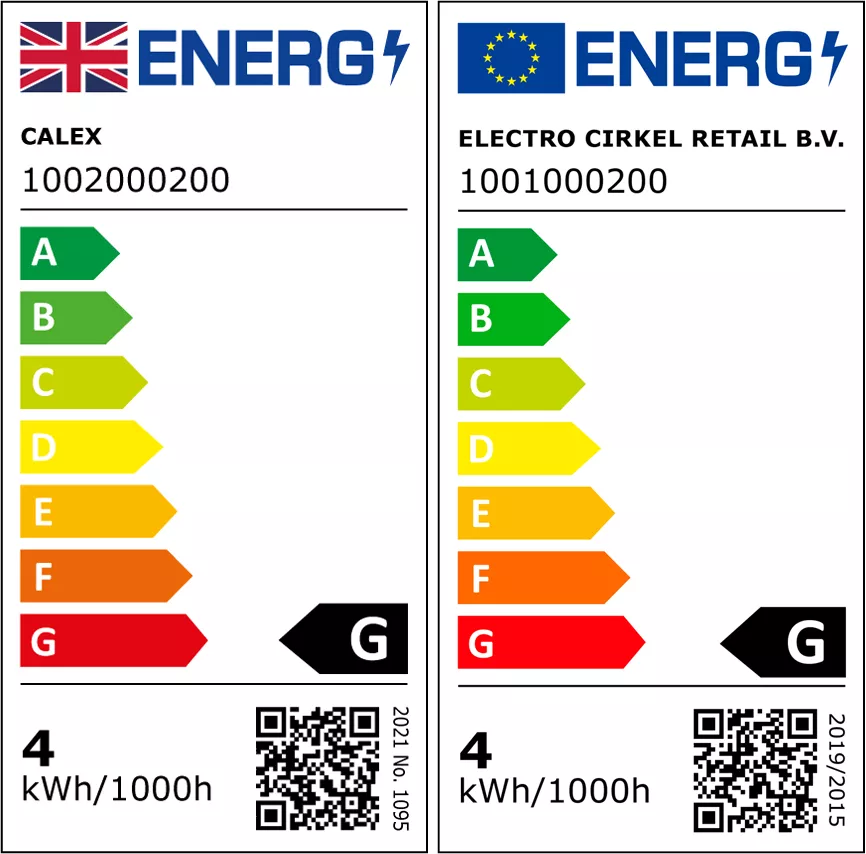 CALEX Gold Flex E27 4W 200lm Amber T32 Extra Warm White LED Dimmable Filament Light Bulb 5 CALEX Gold Flex E27 4W 200lm Amber T32 Extra Warm White LED Dimmable Filament Light Bulb - Image 3