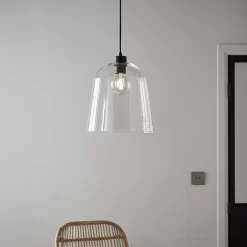 Calume Transparent Pendant Ceiling Light, (Dia)280mm