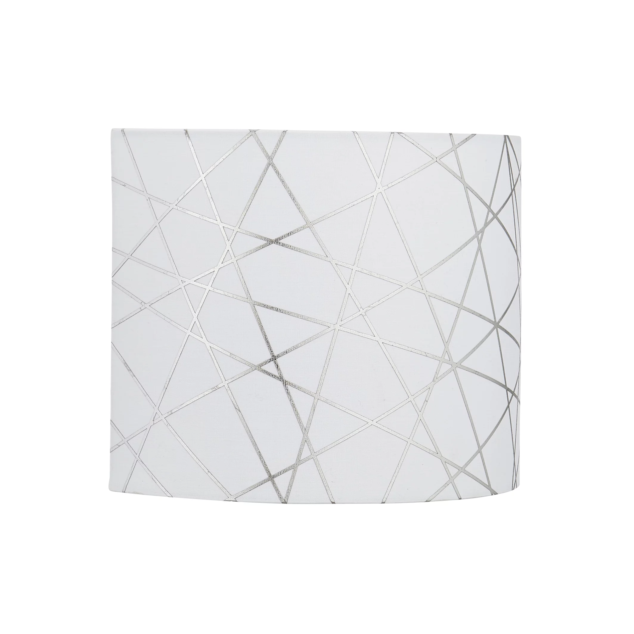 Carme Foil Printed Silver & White Wired Wall Light 4 Carme Foil Printed Silver & White Wired Wall Light - Image 2