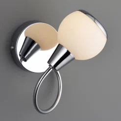 Cherika Chrome Effect Wall Light