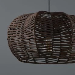 Chevra Pendant Matt Brown Ceiling Light 10 Chevra Pendant Matt Brown Ceiling Light -Professional Electrical Lighting Store chevra pendant matt brown ceiling light5014838770252 02i BQ