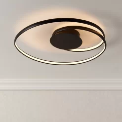 Ciclo Black Ceiling Light