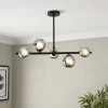 Cole Black 5 Lamp Pendant Ceiling Light 1 Cole Black 5 Lamp Pendant Ceiling Light -Professional Electrical Lighting Store cole black 5 lamp pendant ceiling light5014838025987 01i bq