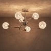 Colours Caelus Brushed Metal Silver Chrome Effect 6 Lamp Ceiling Light 1 Colours Caelus Brushed Metal Silver Chrome Effect 6 Lamp Ceiling Light -Professional Electrical Lighting Store colours caelus brushed metal silver chrome effect 6 lamp ceiling light3663602802051 05bq