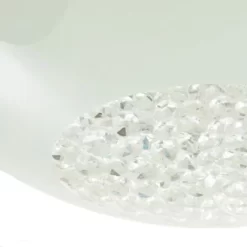 Colours Gaia Brushed Glass & Metal White 2 Lamp Ceiling Light 9 Colours Gaia Brushed Glass & Metal White 2 Lamp Ceiling Light -Professional Electrical Lighting Store colours gaia brushed glass metal white 2 lamp ceiling light3663602802822 03bq