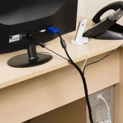 D-Line Black 4 Piece Cable Tidy Kit 13 D-Line Black 4 Piece Cable Tidy Kit -Professional Electrical Lighting Store d line black 4 piece cable tidy kit5056335602445 01i bq