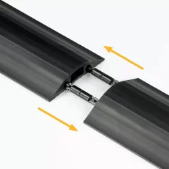 D-Line Black Floor Cable Cover, (L)1.8m 12 D-Line Black Floor Cable Cover, (L)1.8m -Professional Electrical Lighting Store d line black floor cable cover l 1 8m5060226645541 22c bq