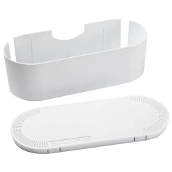 D-Line Large White Cable Tidy Unit