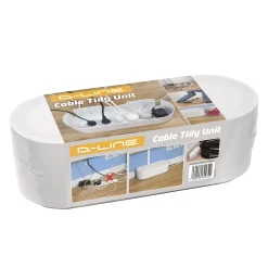 D-Line Large White Cable Tidy Unit 15 D-Line Large White Cable Tidy Unit -Professional Electrical Lighting Store d line large white cable tidy unit5060226644322 08c