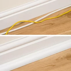 D-Line White 11 Piece Trunking Kit (D)22mm, (W)22mm 10 D-Line White 11 Piece Trunking Kit (D)22mm, (W)22mm -Professional Electrical Lighting Store d line white 11 piece trunking kit d 22mm w 22mm5056335600243 02i bq