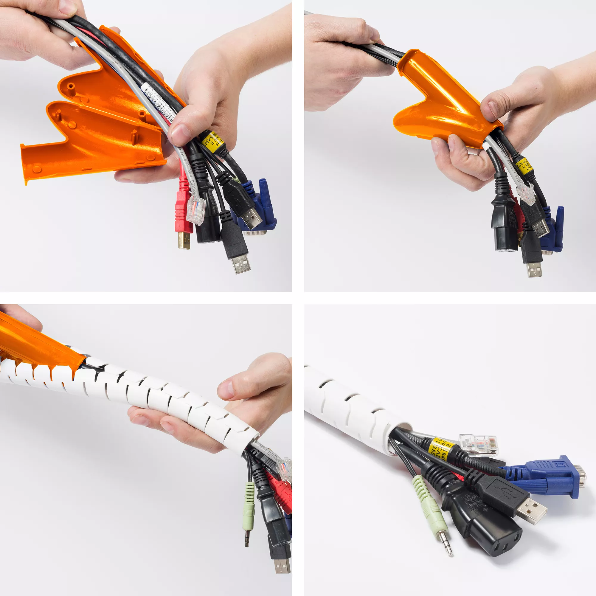 D-Line White 24mm Cable Zipper, (L)2.5m 4 D-Line White 24mm Cable Zipper, (L)2.5m - Image 2