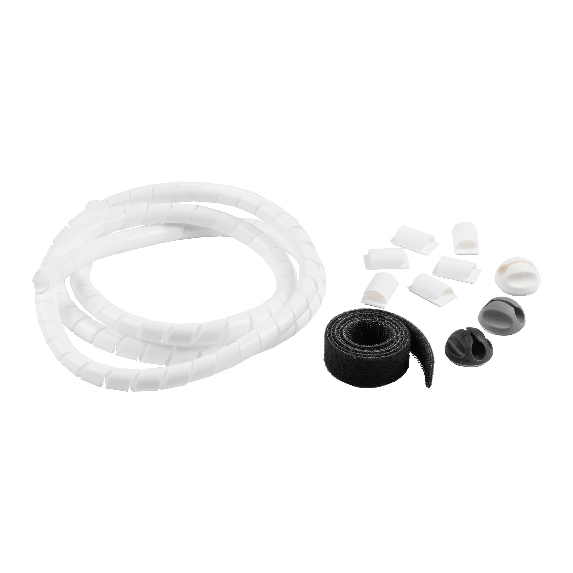 D-Line White 4 Piece Cable Tidy Kit 3 D-Line White 4 Piece Cable Tidy Kit
