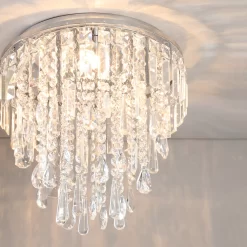 Despina Crystal Chrome Effect 3 Lamp Ceiling Light 15 Despina Crystal Chrome Effect 3 Lamp Ceiling Light -Professional Electrical Lighting Store despina crystal chrome effect 3 lamp ceiling light5020024517921 02i bq