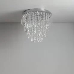 Despina Crystal Chrome Effect 3 Lamp Ceiling Light 11 Despina Crystal Chrome Effect 3 Lamp Ceiling Light -Professional Electrical Lighting Store despina crystal chrome effect 3 lamp ceiling light5020024517921 04c bq