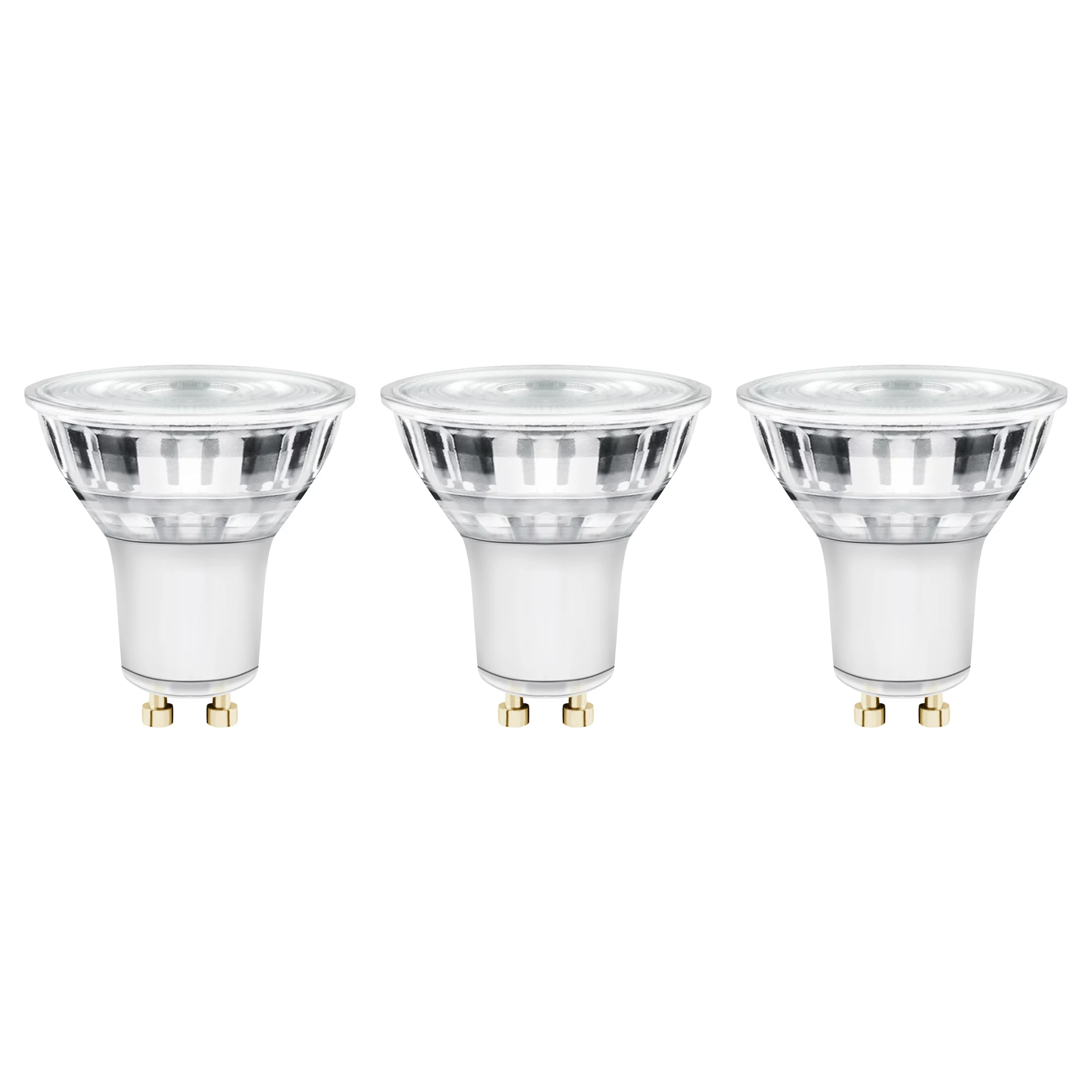 Diall 3.6W 345lm Clear Reflector Spot Neutral White LED Dimmable Light Bulb, Pack Of 3 4 Diall 3.6W 345lm Clear Reflector Spot Neutral White LED Dimmable Light Bulb, Pack Of 3 - Image 2