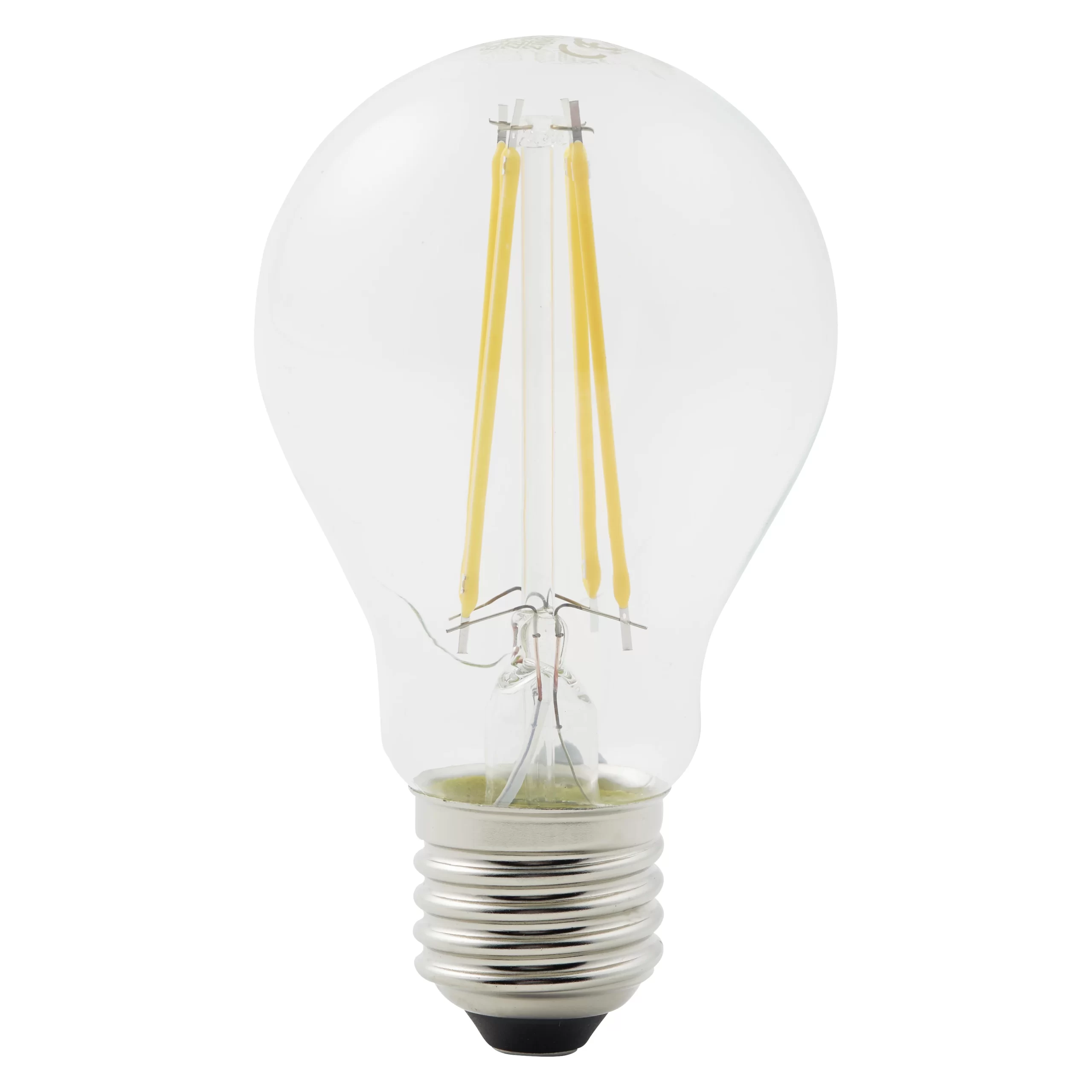 Diall 5.9W 806lm Clear GLS Warm White LED Filament Dimmable Filament Light Bulb, Pack Of 3 4 Diall 5.9W 806lm Clear GLS Warm White LED Filament Dimmable Filament Light Bulb, Pack Of 3 - Image 2