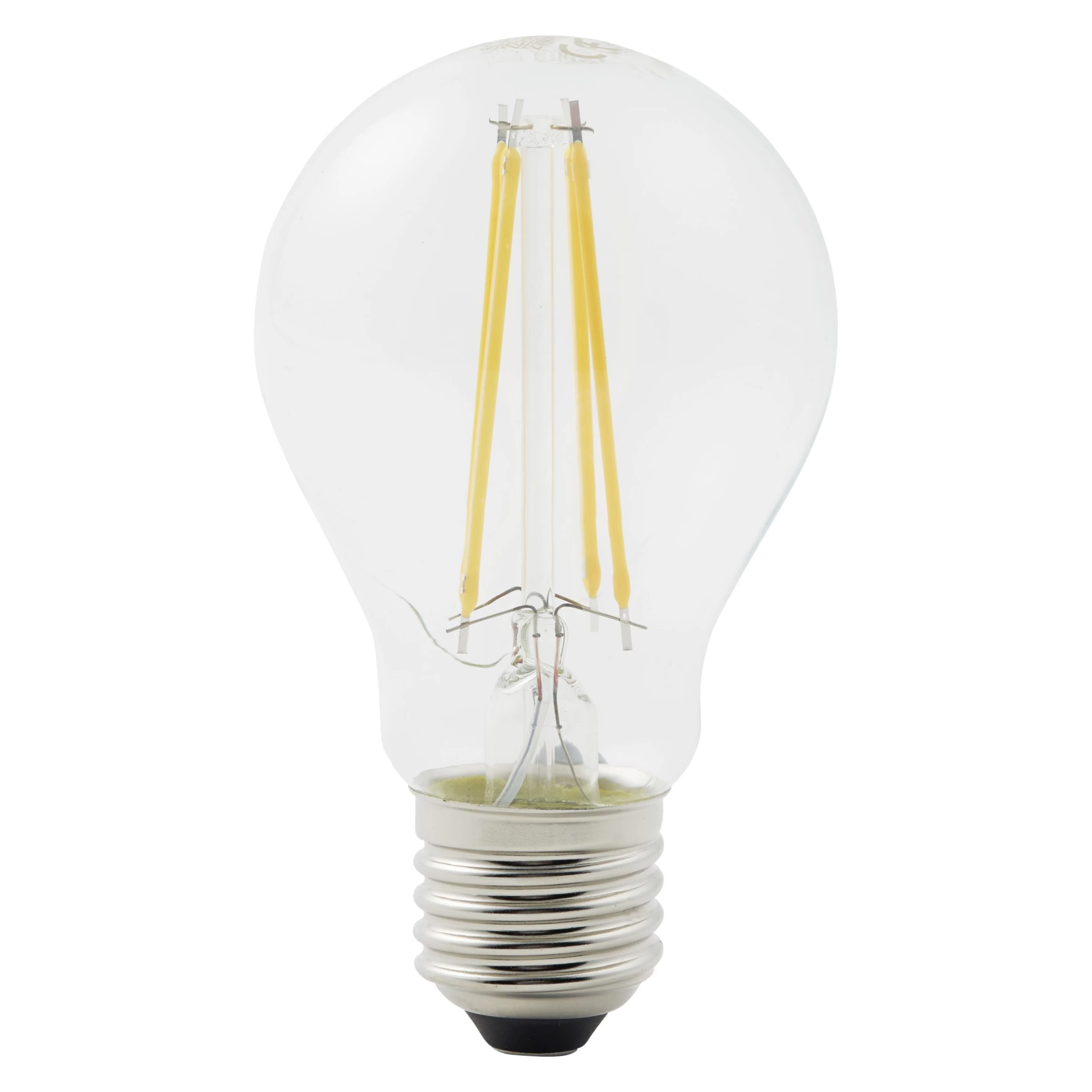 Diall 5.9W 806lm GLS Warm White LED Filament Light Bulb, Pack Of 3 3 Diall 5.9W 806lm GLS Warm White LED Filament Light Bulb, Pack Of 3