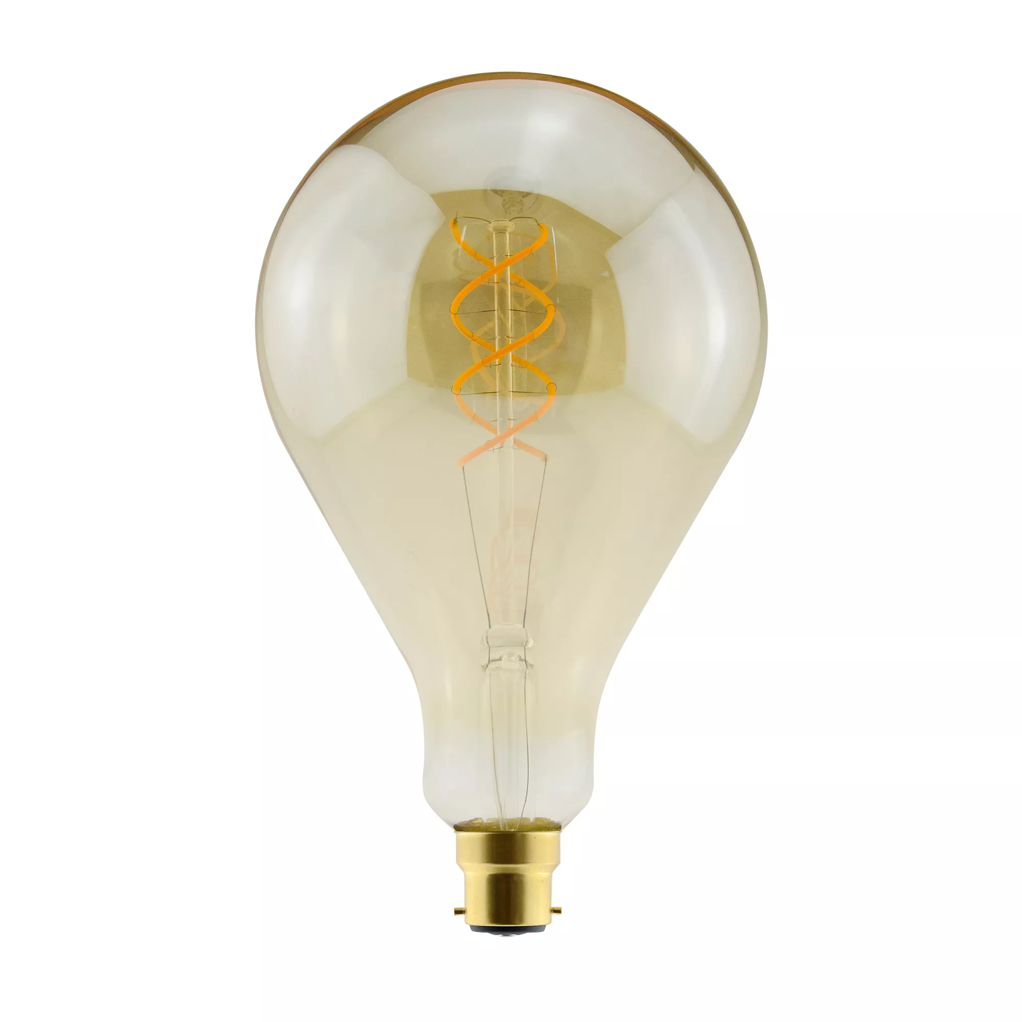 Diall B22 5W 250lm Amber Balloon Warm White LED Filament Light Bulb 3 Diall B22 5W 250lm Amber Balloon Warm White LED Filament Light Bulb