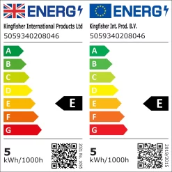 Diall E14 4.2W 470lm Candle Warm White LED Light Bulb, Pack Of 6 -Professional Electrical Lighting Store diall e14 4 2w 470lm candle warm white led light bulb pack of 65059340208039 EUP EN