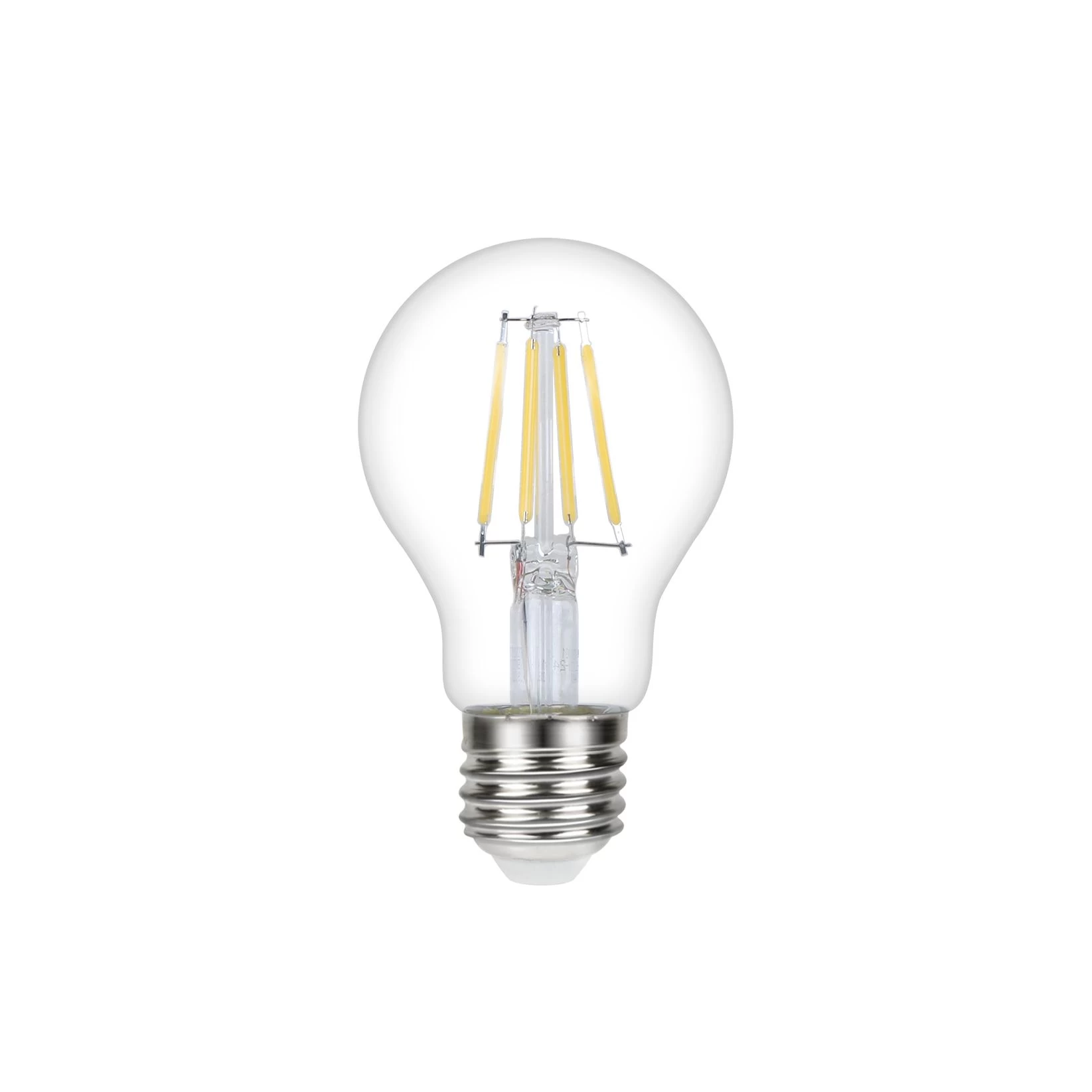 Diall E27 3.4W 470lm GLS Warm White LED Filament Light Bulb, Pack Of 3 3 Diall E27 3.4W 470lm GLS Warm White LED Filament Light Bulb, Pack Of 3