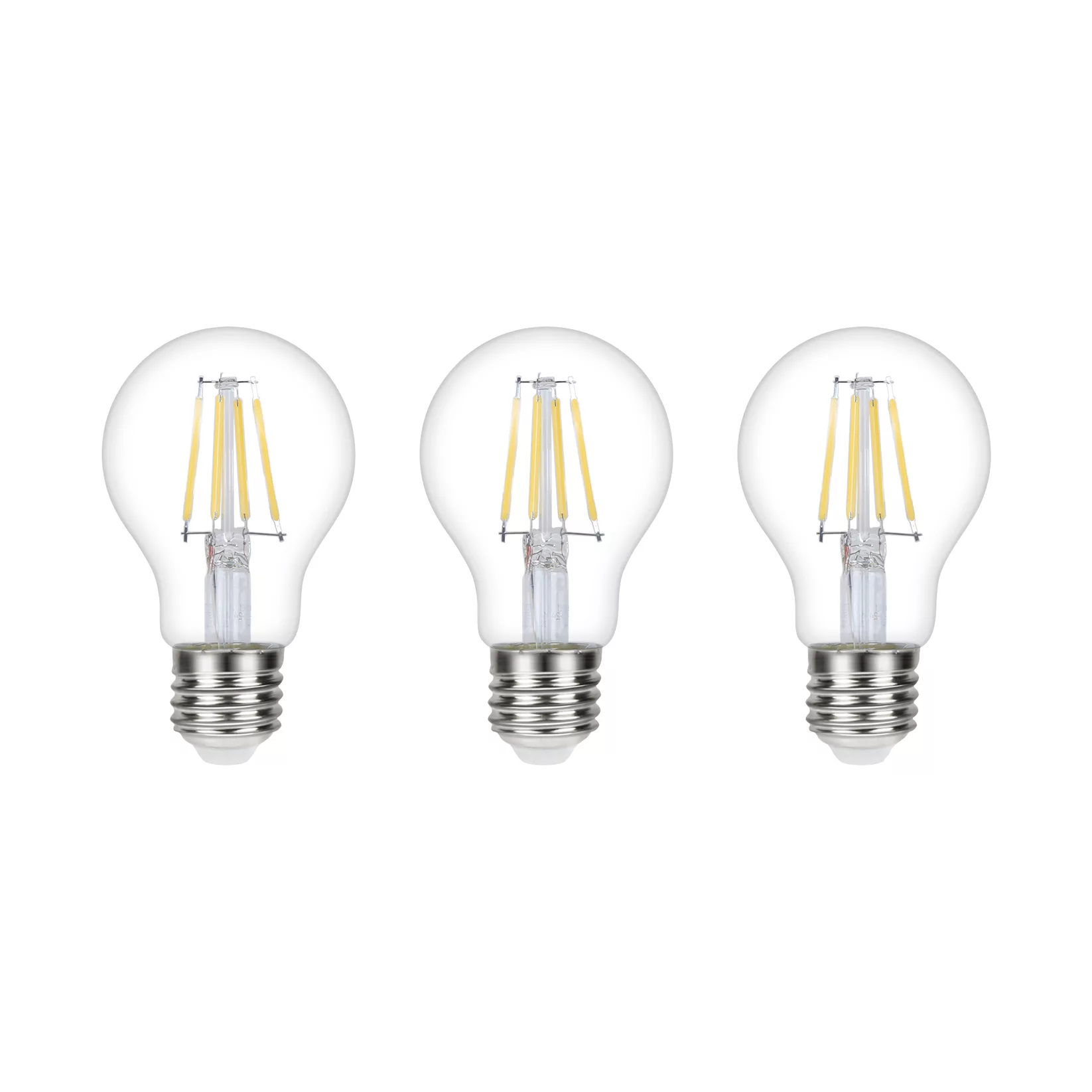 Diall E27 3.4W 470lm GLS Warm White LED Filament Light Bulb, Pack Of 3 4 Diall E27 3.4W 470lm GLS Warm White LED Filament Light Bulb, Pack Of 3 - Image 2