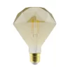 Diall E27 5.5W 470lm Amber Diamond Warm White LED Filament Light Bulb, (D)11cm 2 Diall E27 5.5W 470lm Amber Diamond Warm White LED Filament Light Bulb, (D)11cm -Professional Electrical Lighting Store diall e27 5 5w 470lm amber diamond warm white led filament light bulb d 11cm5059340207650 02c