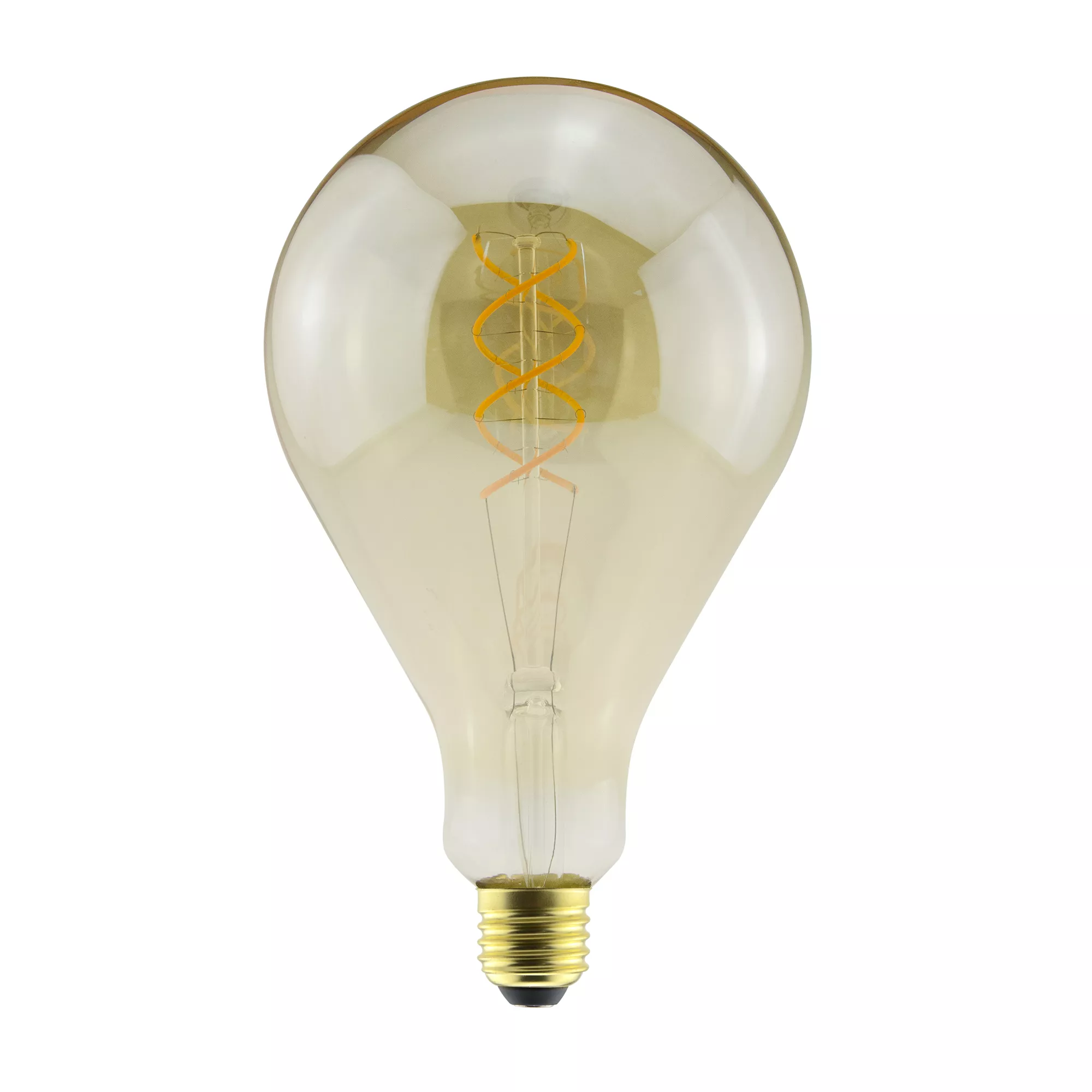 Diall E27 5W 250lm Amber Balloon Warm White LED Filament Light Bulb, (D)12.7cm 3 Diall E27 5W 250lm Amber Balloon Warm White LED Filament Light Bulb, (D)12.7cm