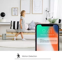 EZVIZ C1C-B Wireless Indoor Swivel Smart Camera In White 15 EZVIZ C1C-B Wireless Indoor Swivel Smart Camera In White -Professional Electrical Lighting Store ezviz c1c b wireless indoor swivel smart camera in white5060563451546 03i bq