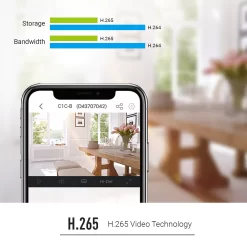 EZVIZ C1C-B Wireless Indoor Swivel Smart Camera In White 19 EZVIZ C1C-B Wireless Indoor Swivel Smart Camera In White -Professional Electrical Lighting Store ezviz c1c b wireless indoor swivel smart camera in white5060563451546 07i bq