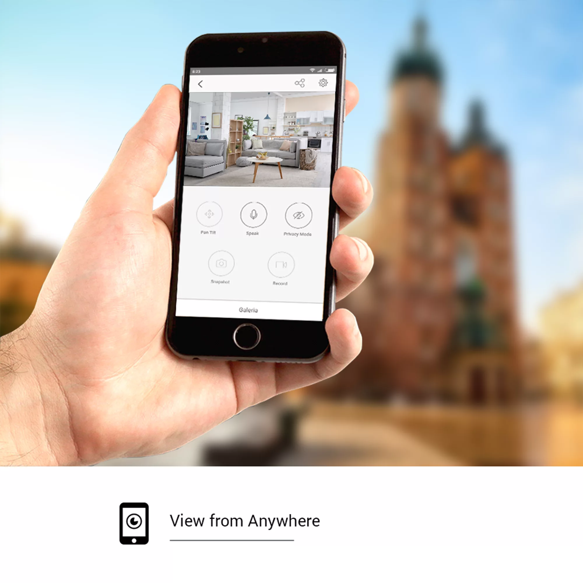 EZVIZ TY1 Wireless Indoor Pan & Tilt Smart Camera In White 9 EZVIZ TY1 Wireless Indoor Pan & Tilt Smart Camera In White - Image 7