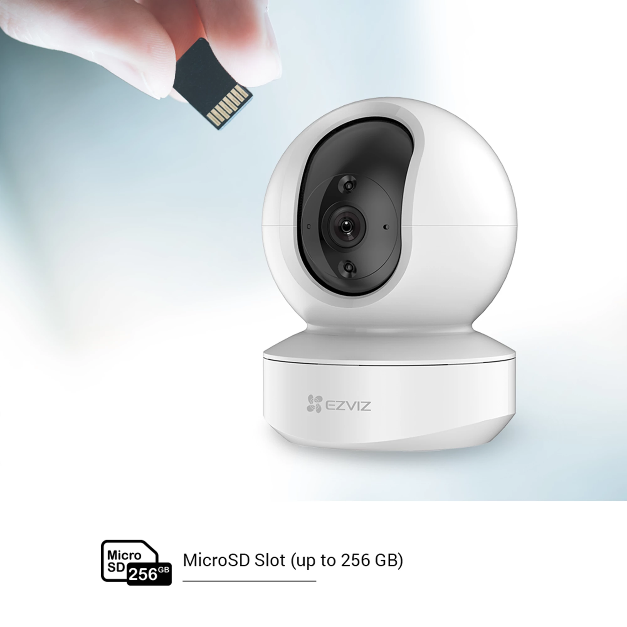 EZVIZ TY1 Wireless Indoor Pan & Tilt Smart Camera In White 11 EZVIZ TY1 Wireless Indoor Pan & Tilt Smart Camera In White - Image 9