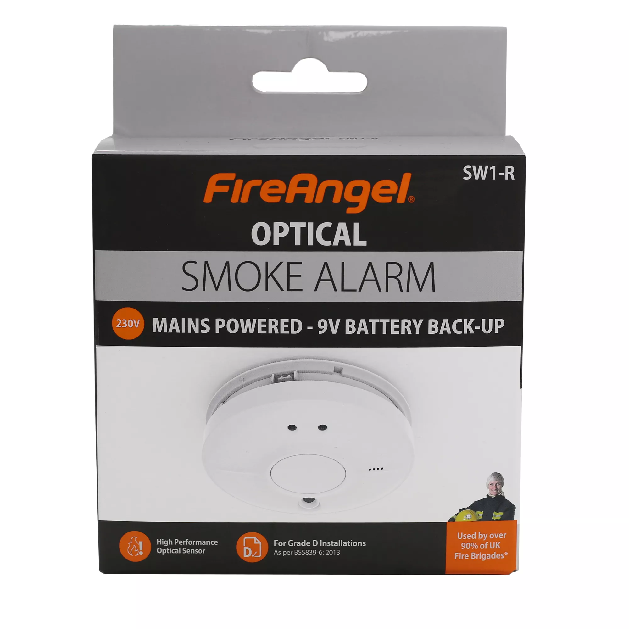 FireAngel SW1-R Interlinked Optical Smoke Alarm With 1-year Battery 4 FireAngel SW1-R Interlinked Optical Smoke Alarm With 1-year Battery - Image 2